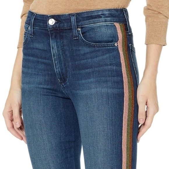 Joe's Jeans Charlie Ankle in Jillie Jeans with Racer Stripes - Picture 5 of 15